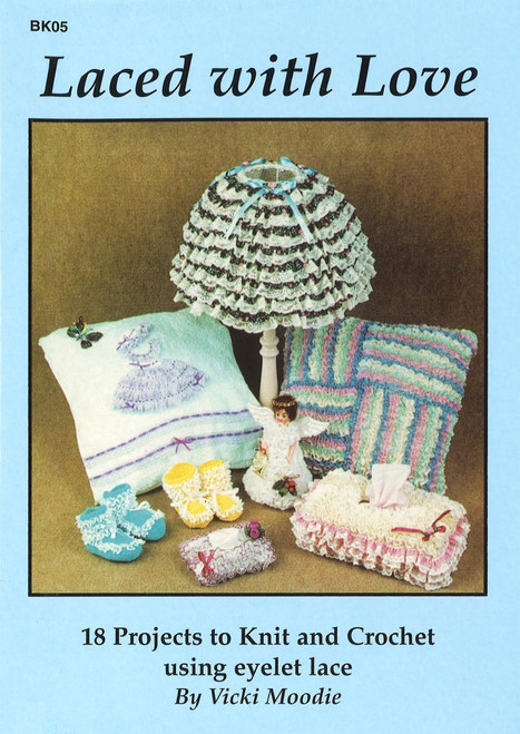 Image of Craft Moods book BK05 Laced with Love by Vicki Moodie.