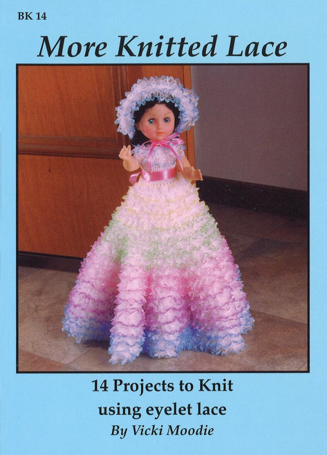 Image of Craft Moods book BK14 More Knitted Lace by Vicki Moodie.