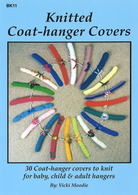 Image of Craft Moods book BK11 Knitted Coat-hanger Covers by Vicki Moodie.