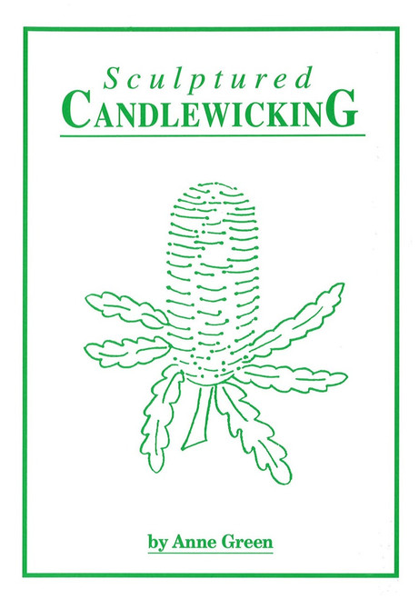 Image of Craft Moods book BKAG01 Sculptured Candlewicking by Anne Green.