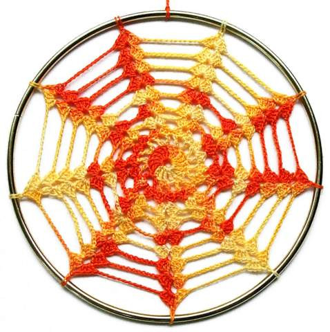 CMPATC008 Spiderweb Sun-catcher