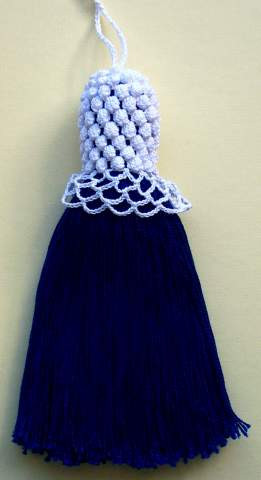 CMPATC018 - Pattern for Tassel - Dark Royal
