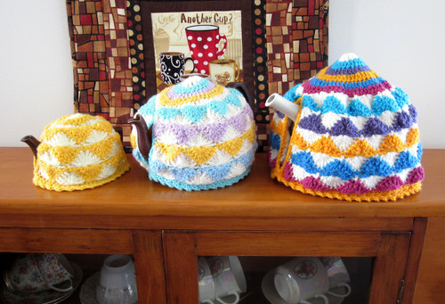 CMPATC071PDF No Seams Tea Cosy in 3 Sizes (2, 4 & 6 - 8 cup)