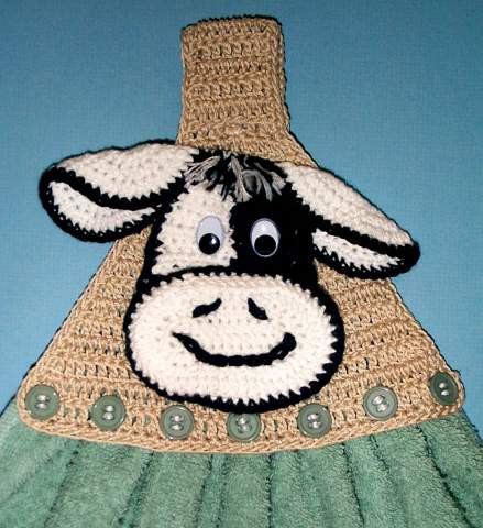 CMPATC036PDF - Cow Towel Topper