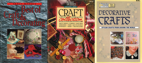 SHBKSET01 Bundle of 3 Second Hand Craft Books
