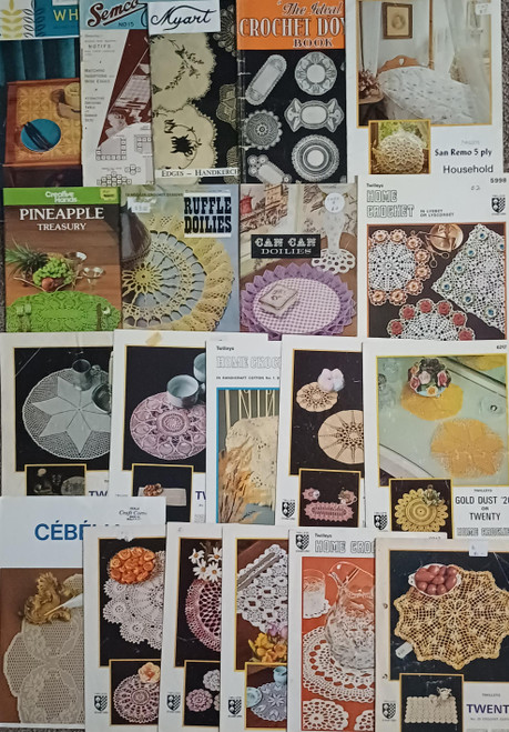 SHBKMIXCRO-02 Second hand books - mixed crochet - bundle 02