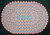 CMPATC045 - Two Tone Bavarian Stitch Oval Mat