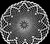 Eleven Sided Star Doily from Paragon crochet book PARC129, Six Crocheted Doilies, edited by Vicki Moodie.