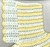 Image of finished Carrying Cape from Craft Moods book BK35 Pattern 5 Hooded Carrying Cape with a circular bodice, showing close up.