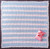 Image of finished shawl from Craft Moods book BK55 Cosy Rugs to crochet for your Bub, Pattern 3 Marshmallow Shawl with Vsts and clusters.