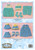 Back cover image of Australian Craft Moods publication BK59 (A4), Extra Knitted Outfits for Dolls and Prem Babies, by Vicki Moodie, showing some finished items.