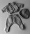 Boy's Outdoor Set, from Paragon knitting book PARK633 Quickly Knitted Clothes for Dolls.