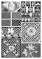 Project images of Paragon heritage crochet book PARC123R Lovely New Designs in Irish Crochet.