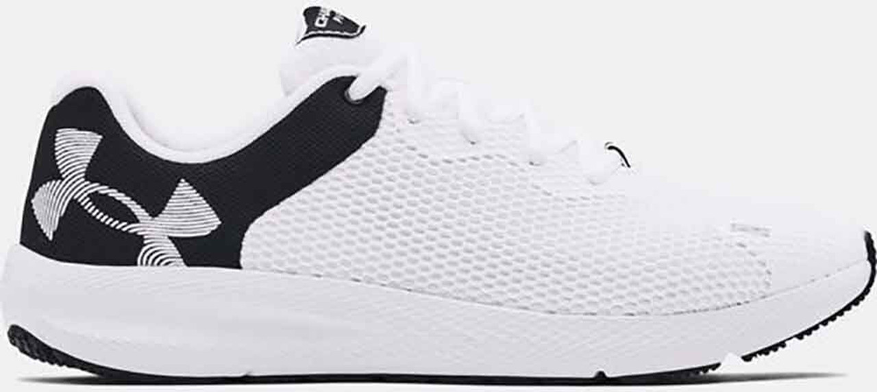 Under Armour Charge Pursuit 2 BL Mens Running Color: White - Black