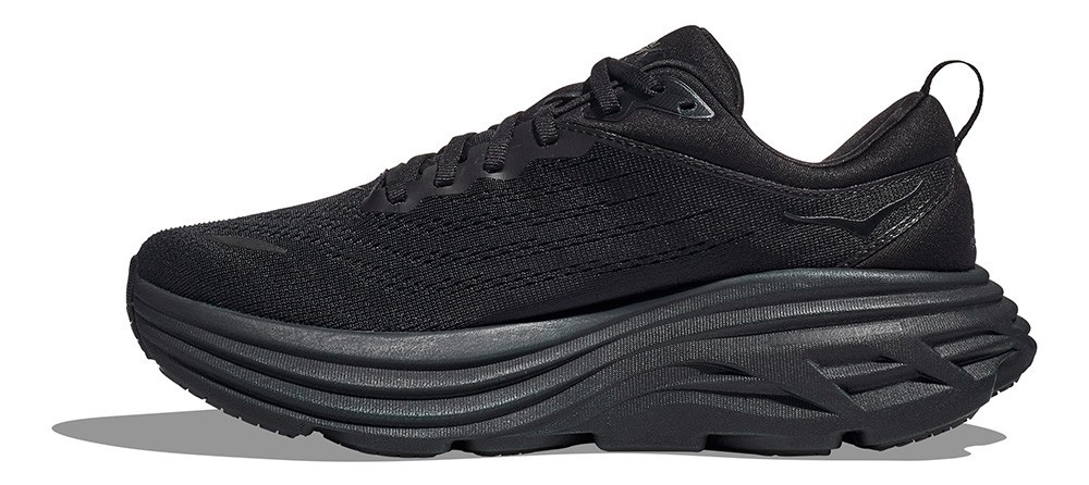 Hoka W BONDI 8 Womens Running Color: Black - Black MPN: 1127952-BBLC
