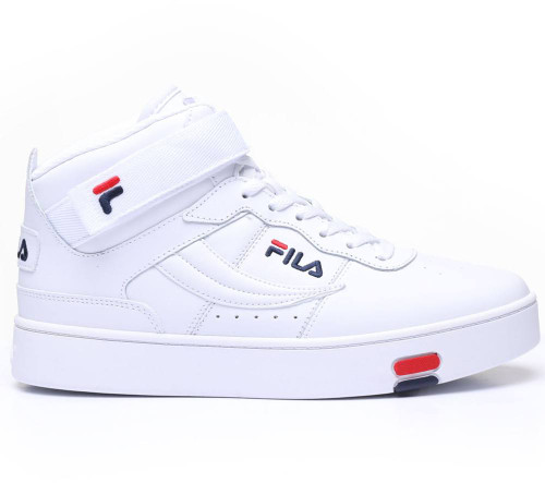 Fila V-10  Lux Mens Category: Basketball Color: White - Navy - Red ItemNumber: M1CM00881-125