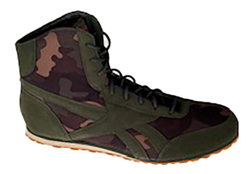 Reebok CL Super Knockout Mid C Womens Category: Fashion Sneakers Color: Green - Parch - Tri Red - Gum ItemNumber: W107220