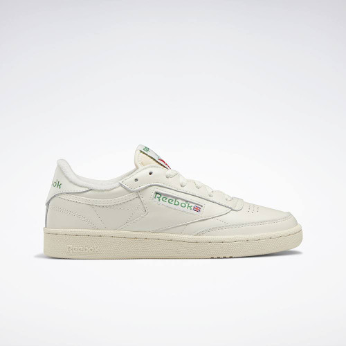 Reebok CLUB C 85 VINTAGE Womens Category: Fashion Sneakers Color: Chalk - Alabaster - Glen Green ItemNumber: WGX3686