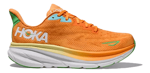 Hoka CLIFTON 9 Mens Category: Running Color: Solar Flare - Sherbet ItemNumber: M1127895-SRSH