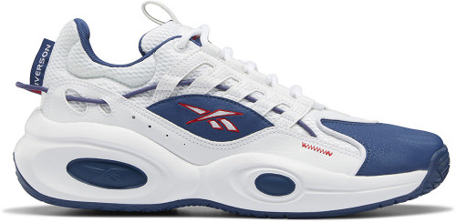 Reebok REEBOK SOLUTION MID Mens Category: Basketball Color: Footware White - Batik Blue - Velcro Red ItemNumber: MGY0935