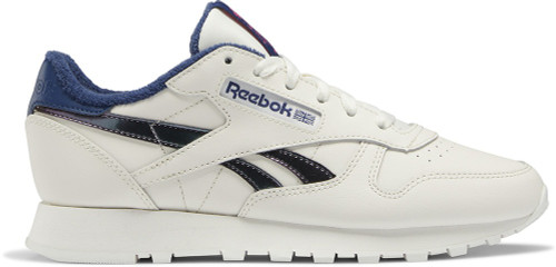 Reebok CLASSIC LEATHER Womens Category: Fashion Sneakers Color: Chalk - Batik Blue - Atomic Pink ItemNumber: WGW8650