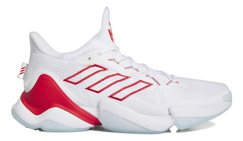 Adidas Mahomes 1 Impact FL Mens Category: Cross Training Color: Cloud White - Team Collegiate Red - Cloud White ItemNumber: MIE3157