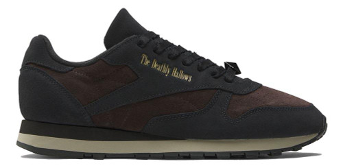 Reebok CLASSIC LEATHER Mens Category: Fashion Sneakers Color: Night Black - Dark Root - Matte Gold ItemNumber: M100201817