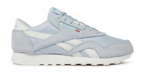 Reebok CLASSIC NYLON Womens Category: Fashion Sneakers Color: Feel Good Blue - Feel Good Blue - Chalk ItemNumber: WIE2321