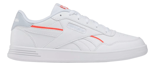 Reebok REEBOK COURT ADVANCE VEGAN Womens Category: Fashion Sneakers Color: Ftwr White - Feel Good Blue - Orange ItemNumber: WIF5337