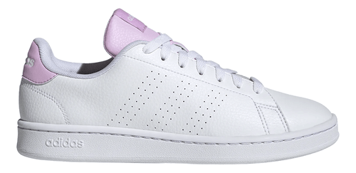 Adidas Advantage Womens Category: Fashion Sneakers Color: White - White - Pink ItemNumber: WIF6108