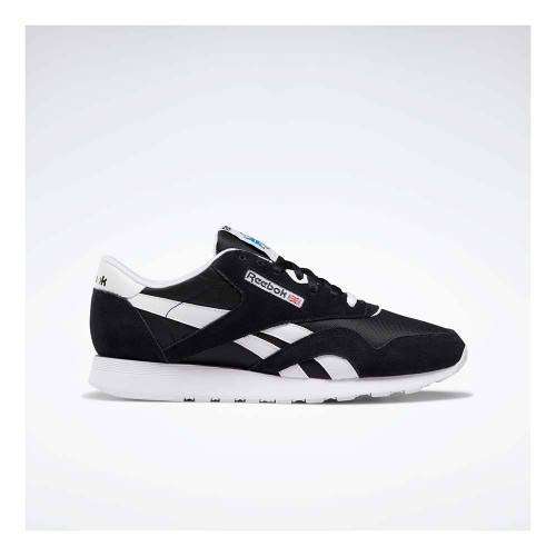 Reebok CL NYLON Mens Category: Running Color: Black - Black - White ItemNumber: MFV1592