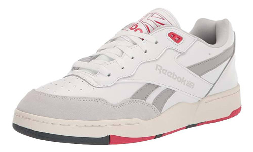 Reebok BB 4000 II Mens Category: Basketball Color: Ftwwht - Purgry - Vecred ItemNumber: MHQ3582