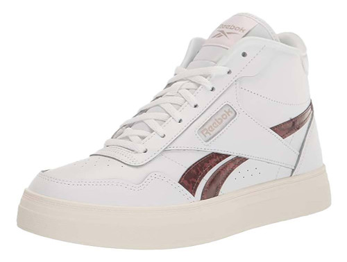 Reebok COURT ADVANCE BOLD HIGH Womens Category: Fashion Sneakers Color: Ftwwht - Chalk - Modbei ItemNumber: WGZ9612