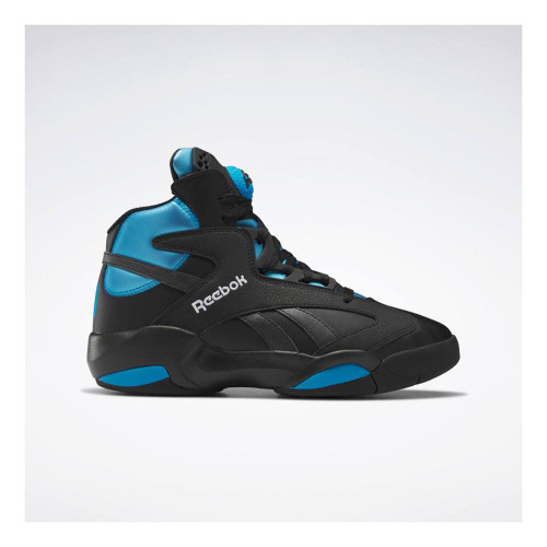 Reebok SHAQ ATTAQ Mens Category: Basketball Color: Cblack - Azure - Ftwwht ItemNumber: MHR0499