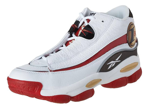 Reebok THE ANSWER DMX Mens Category: Basketball Color: Ftwwht - Flasrd - Cblack ItemNumber: M100045848
