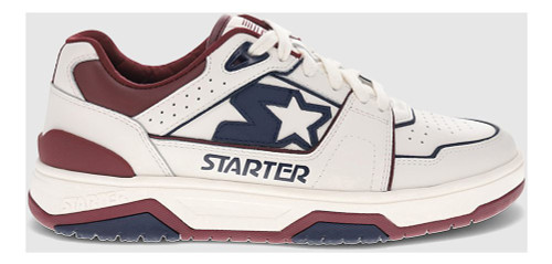 Starter FASTBREAK LOW Mens Category: Basketball Color: Star White - Navy - Burgundy ItemNumber: M43010224