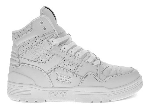 Pony M100 Mens Category: Basketball Color: White Mono ItemNumber: M55010051