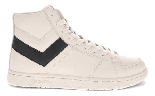 Pony M-80 HIGH Mens Category: Basketball Color: Off White - Black ItemNumber: M55010073