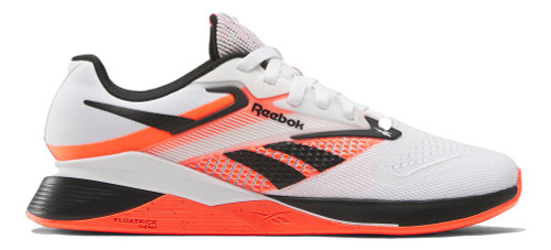 Reebok NANO X4 Womens Category: Cross Training Color: Ftwwht - Black - Orgfla ItemNumber: W100074187