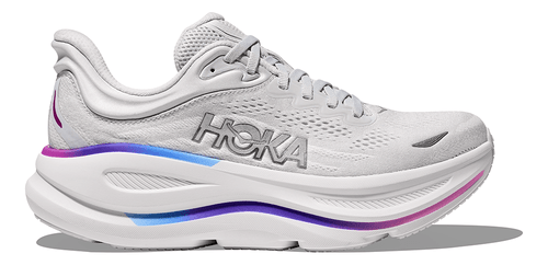 Hoka Bondi 9 Womens Category: Running Color: Cosmic Grey - White ItemNumber: W1162012-CYWH
