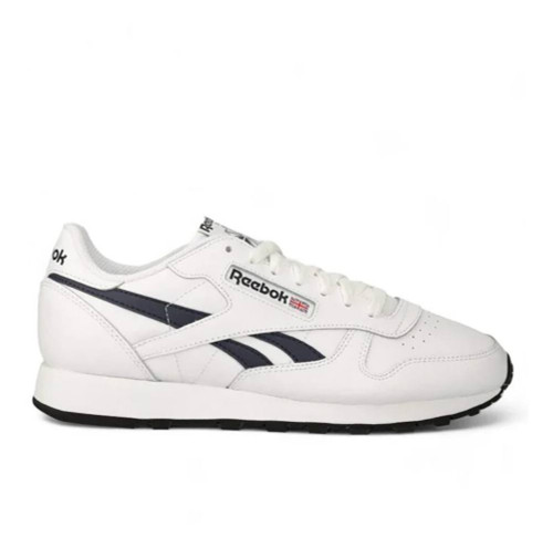 Reebok CLASSIC LEATHER Mens Category: Fashion Sneakers Color: Ftwwht - Vecnav - Cblack ItemNumber: M100033996