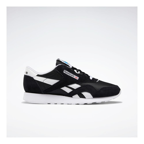 Reebok CL NYLON Mens Category: Fashion Sneakers Color: Black - Black - White ItemNumber: M100038884