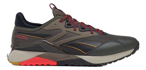 Reebok NANO X2 TR ADVENTURE Mens Category: Cross Training Color: Armgrn - Cblack - Neoche ItemNumber: M100047461
