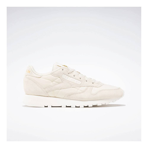 Reebok CLASSIC LEATHER Womens Category: Fashion Sneakers Color: Alabas - Goldmt - Chalk ItemNumber: W100034446