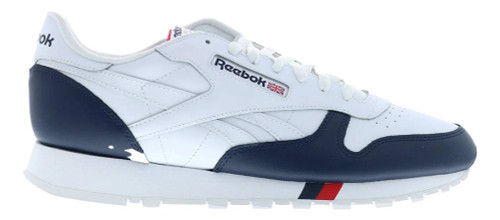 Reebok CLASSIC LEATHER Mens Category: Fashion Sneakers Color: Ftwwht - Vecred - Vecnav ItemNumber: M100069690