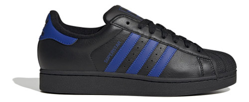 Adidas SUPERSTAR II Mens Category: Fashion Sneakers Color: Cblack - Blue - Ftwwht ItemNumber: MJQ2310