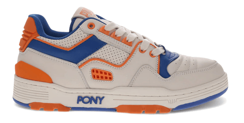 Pony M100 LOW Mens Category: Basketball Color: Off White - Blue - Orange ItemNumber: M55020009