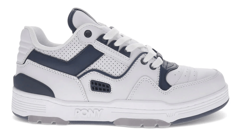 Pony M100 LOW Mens Category: Basketball Color: White - Navy ItemNumber: M55020011