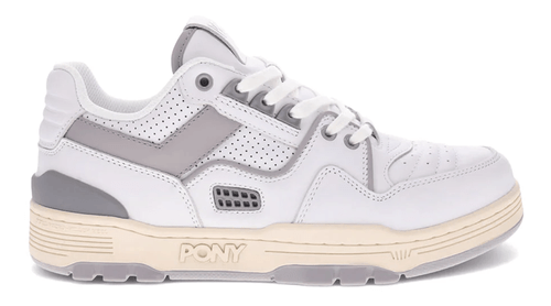 Pony M100 LOW Mens Category: Basketball Color: White - Grey - Off White ItemNumber: M55020031