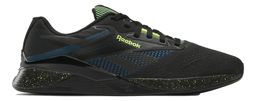 Reebok NANO X4 Mens Category: Cross Training Color: Black - Escape Blue - Digital Lime ItemNumber: M100204678